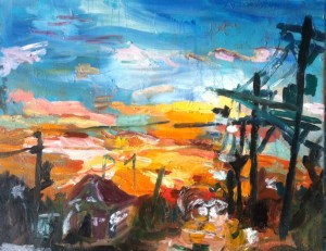 zaander-neighborhood sunset